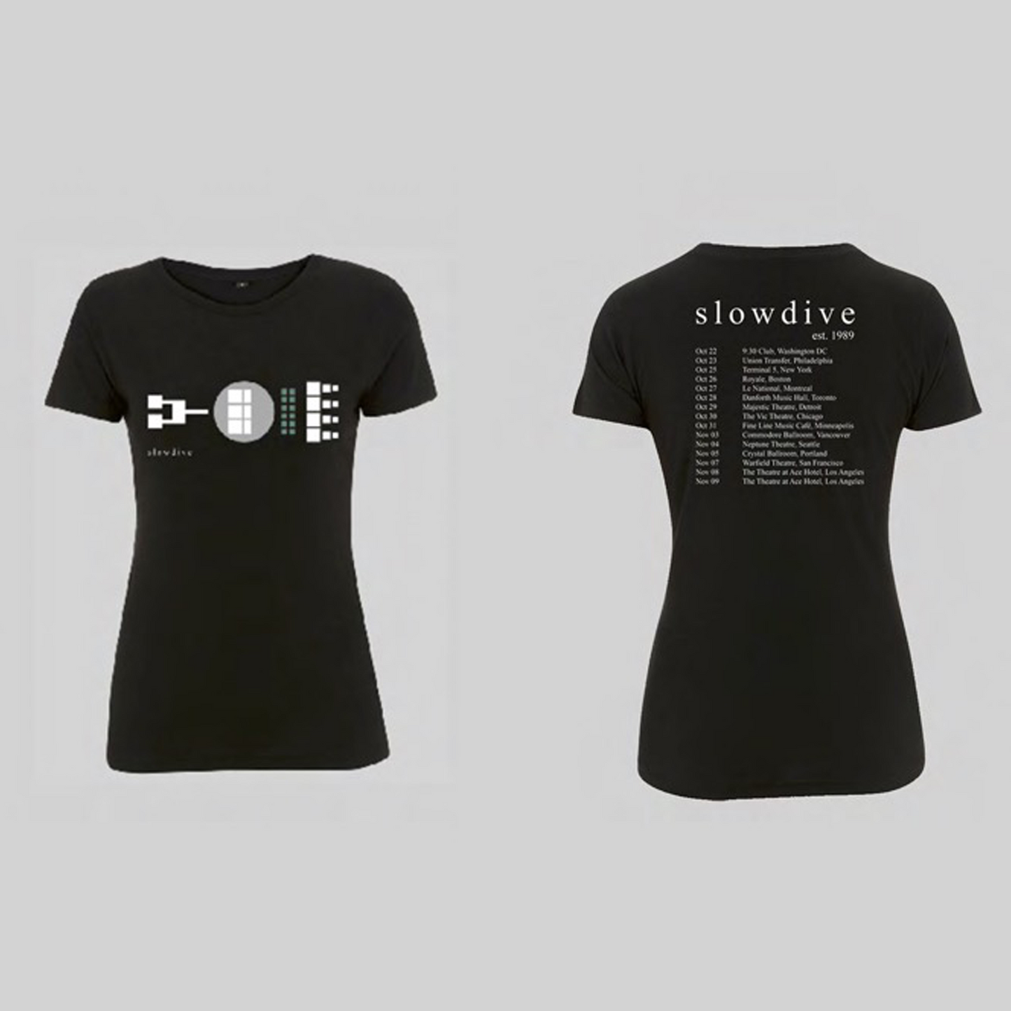 Pygmalion Tour Black Tee - Ladies